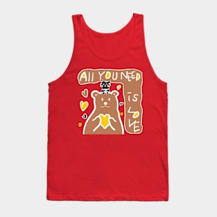 all you need is love Tank Top